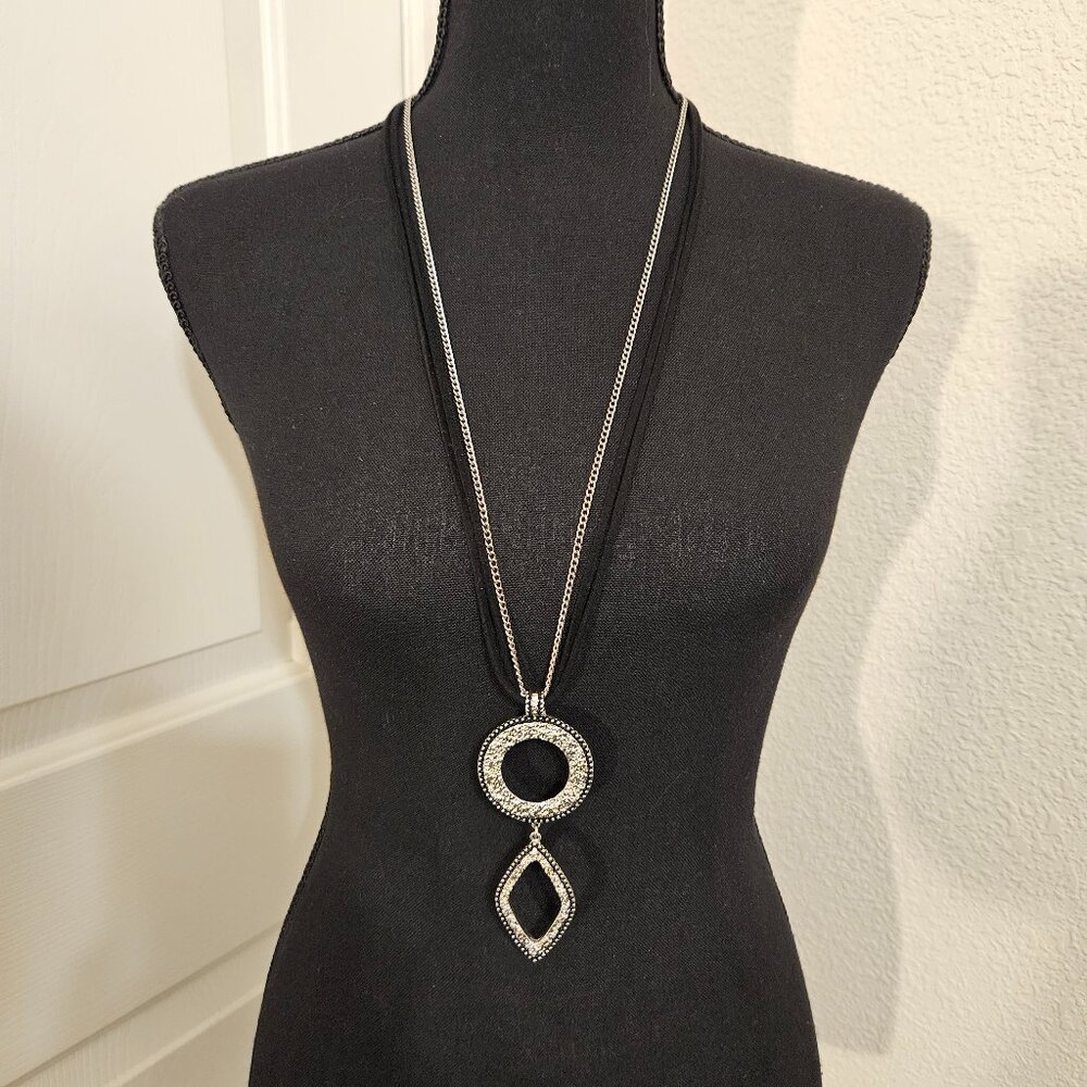 Erica Lyons Silver-Toned Necklace - 20" Length